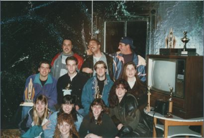 © Maison des jeunes de Waterville -  Le salon du haut de la maison des jeunes de Waterville - 1994
